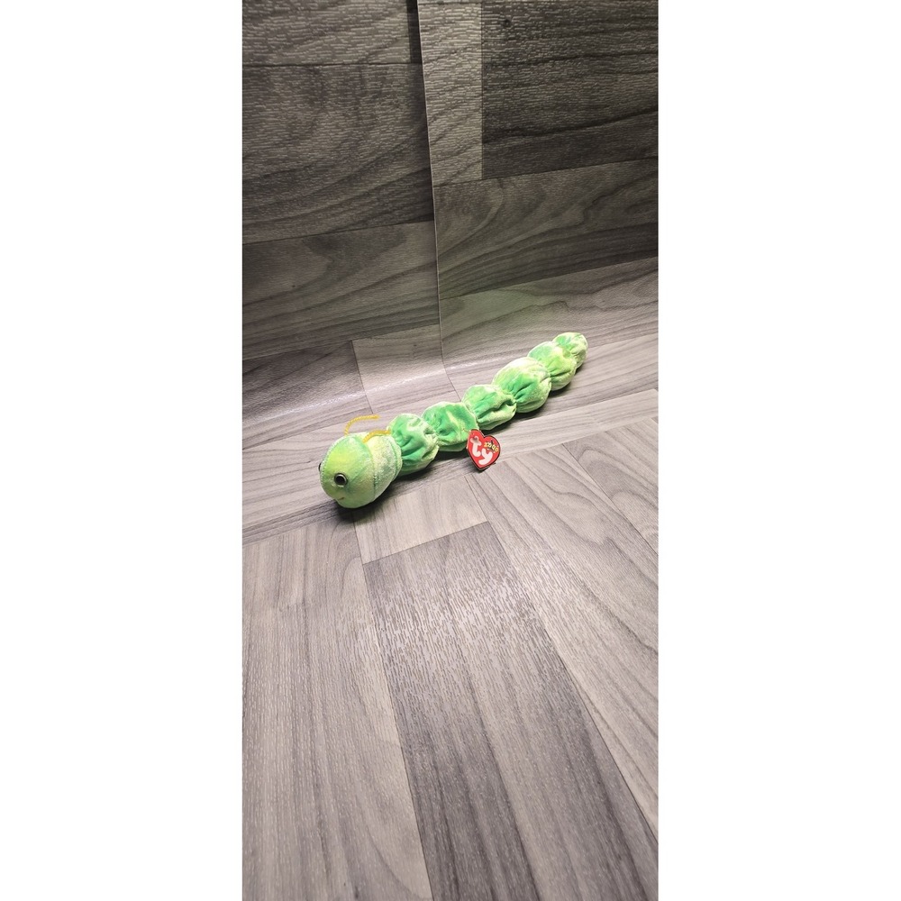 Ty Beanie Baby - SQUIRMY the Worm (12 Inch)  Stuffed Animal Toy
